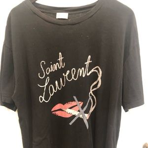 Saint Laurent No Smoking Tee